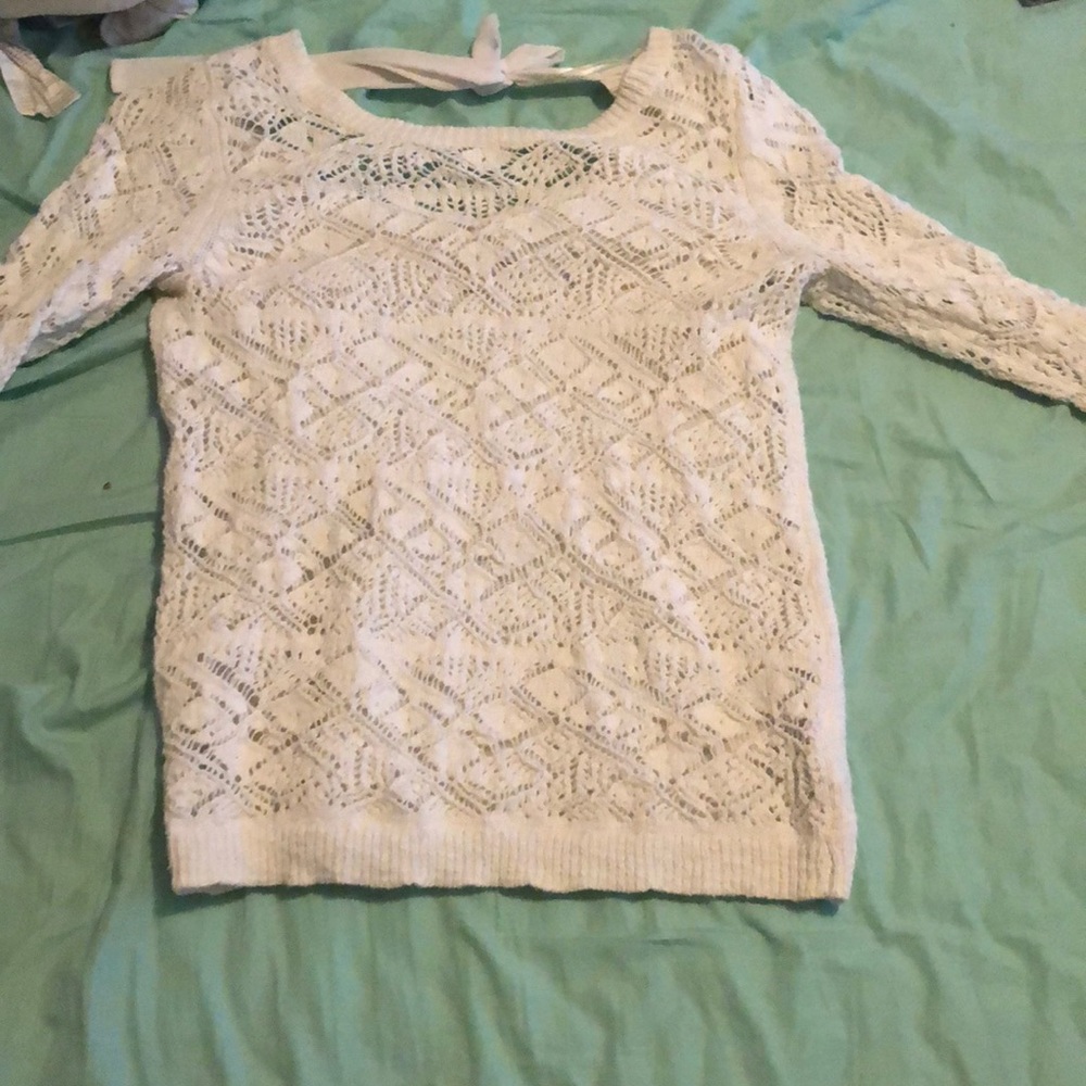 Backless sweater XS